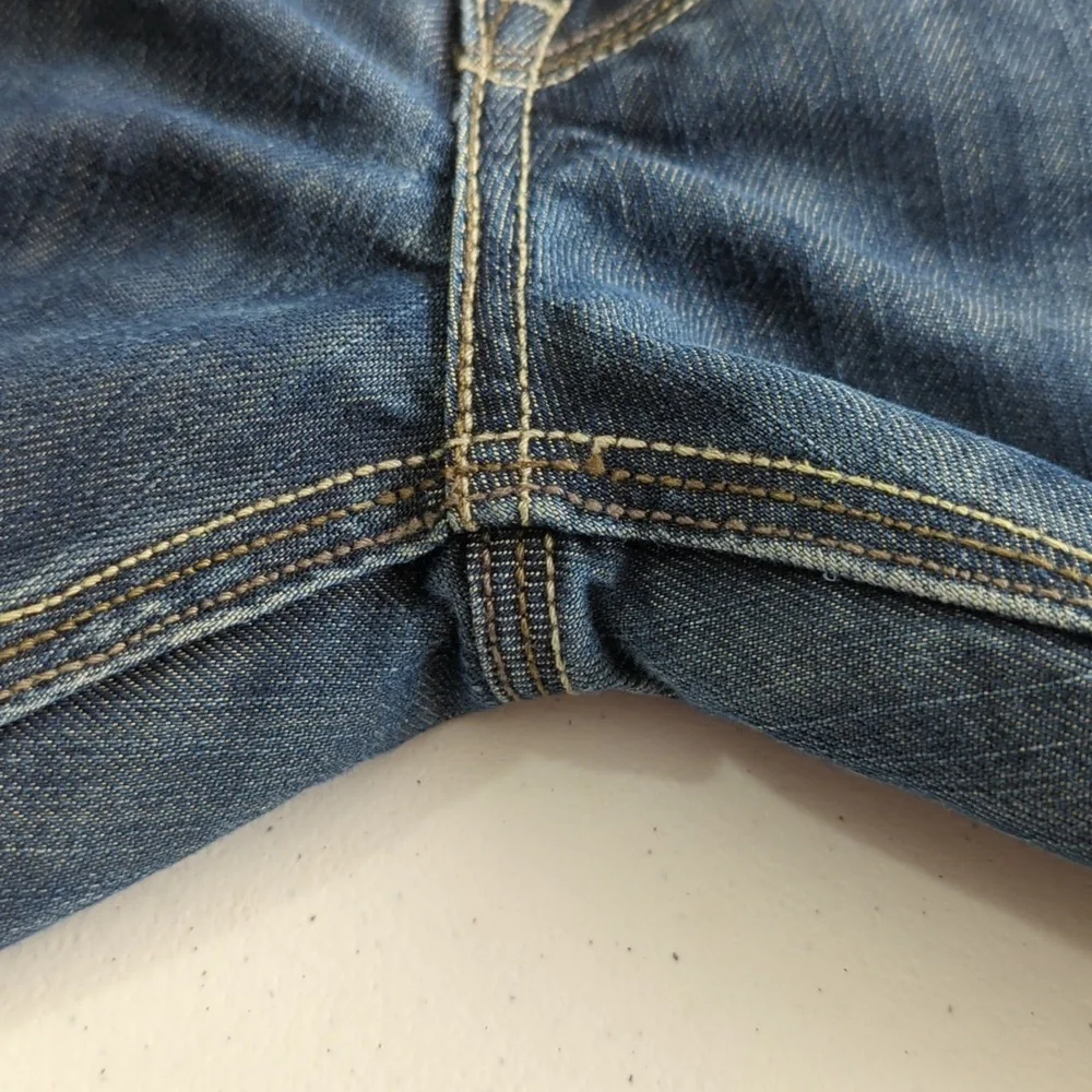 Levi's 514 Relaxed Fit Denim Jeans - Dark Blue 40x30 Amazing!! Cool Look!!